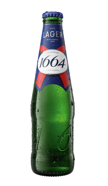 1664 lager 33cl flaska
