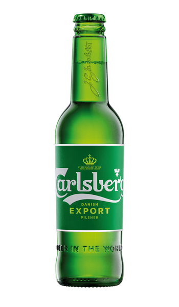 Carlsberg export 33 cl burk, öl