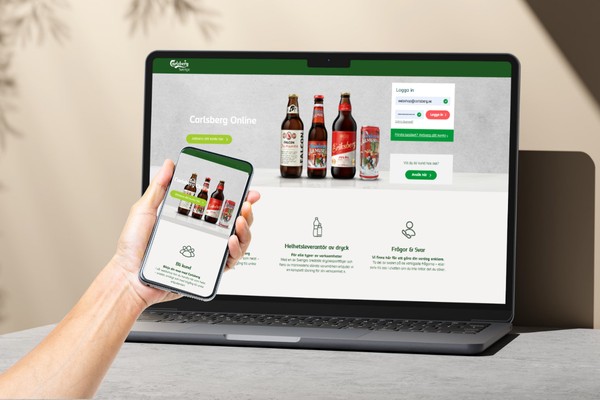 Carlsberg Online webbshop för företagskunder