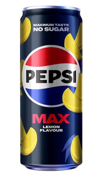 Pepsi Max lemon 33cl burk