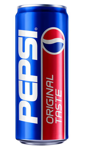Pepsi Reg 33 cl burk